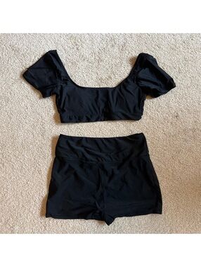 Shein Black Swimsuit Small